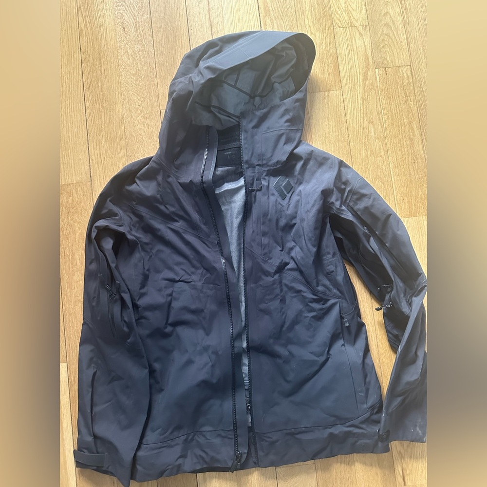 Black Diamond Women’s Goretex Ski Shell - Large